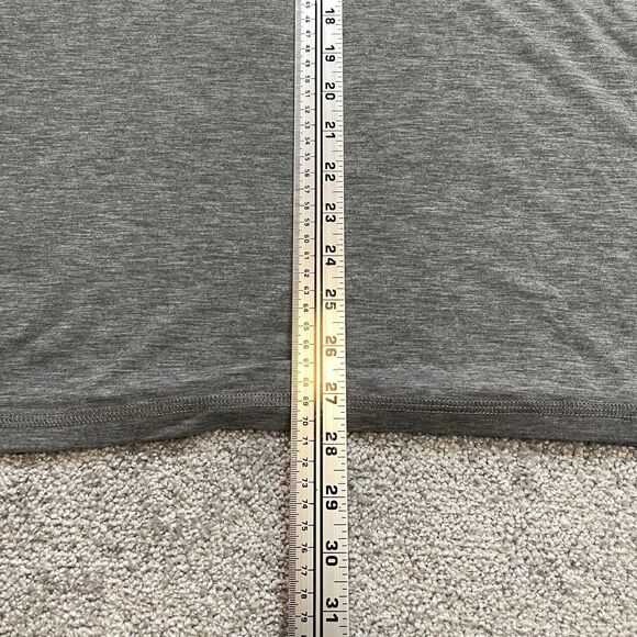 L.L. Bean Polo Shirt Mens XL Regular Gray Soft Slightly Fitted Stretch Pocket - Picture 8 of 9